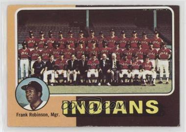 1975 Topps - [Base] #331 - Team Checklist - Cleveland Indians Team, Frank Robinson [Poor to Fair]