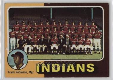 1975 Topps - [Base] #331 - Team Checklist - Cleveland Indians Team, Frank Robinson [Poor to Fair]
