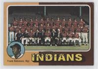 Team Checklist - Cleveland Indians Team, Frank Robinson