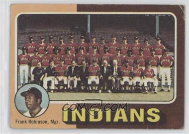 1975 Topps - [Base] #331 - Team Checklist - Cleveland Indians Team, Frank Robinson [Poor to Fair]