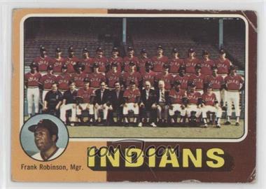 1975 Topps - [Base] #331 - Team Checklist - Cleveland Indians Team, Frank Robinson [Poor to Fair]