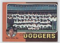 Team Checklist - Los Angeles Dodgers Team, Walter Alston [Good to VG&…