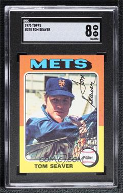 1975 Topps - [Base] #370 - Tom Seaver [SGC 8 NM/Mt]