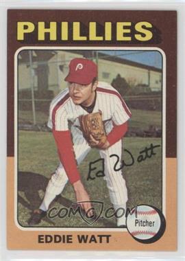 1975 Topps - [Base] #374 - Eddie Watt [Good to VG‑EX]