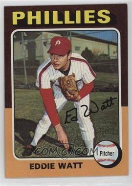 1975 Topps - [Base] #374 - Eddie Watt [Good to VG‑EX]