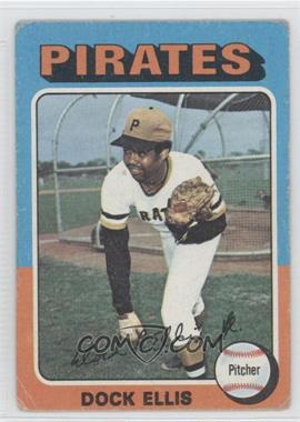 1975 Topps - [Base] #385 - Dock Ellis [Good to VG‑EX]