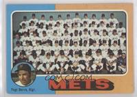 Team Checklist - New York Mets Team, Yogi Berra