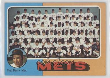 1975 Topps - [Base] #421 - Team Checklist - New York Mets Team, Yogi Berra