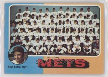 1975 Topps - [Base] #421 - Team Checklist - New York Mets Team, Yogi Berra