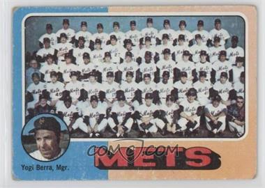 1975 Topps - [Base] #421 - Team Checklist - New York Mets Team, Yogi Berra [Good to VG‑EX]