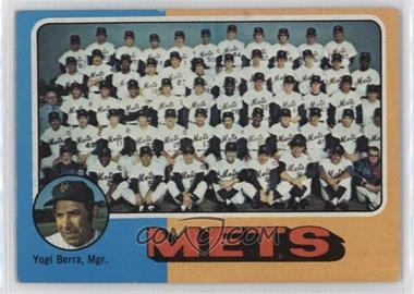 1975 Topps - [Base] #421 - Team Checklist - New York Mets Team, Yogi Berra