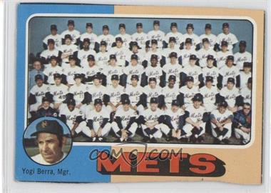 1975 Topps - [Base] #421 - Team Checklist - New York Mets Team, Yogi Berra [Good to VG‑EX]