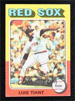 Luis Tiant [JSA Certified COA Sticker]