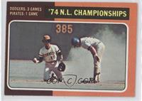 1974 N.L. Championships [Noted]