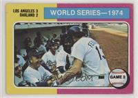 World Series - 1974 - Game 2