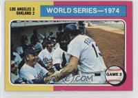 World Series - 1974 - Game 2