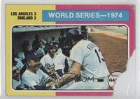 World Series - 1974 - Game 2 [COMC RCR Poor]