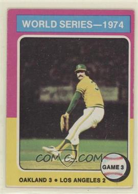 1975 Topps - [Base] #463 - World Series - 1974 - Rollie Fingers [Poor to Fair]