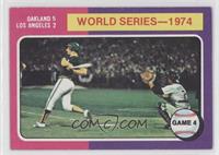 World Series - 1974 - Game 4