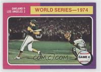 World Series - 1974 - Game 4 [Good to VG‑EX]