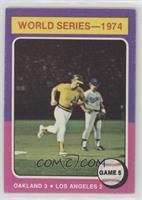 World Series - 1974 - Game 5 [Good to VG‑EX]