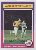 World Series - 1974 - Game 5 [Good to VG‑EX]