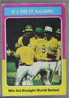 World Series - 1974 - A's Do It Again! [Poor to Fair]