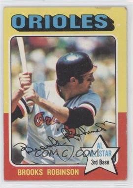 1975 Topps - [Base] #50 - Brooks Robinson [Poor to Fair]