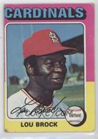 Lou Brock [Good to VG‑EX]