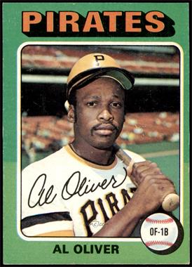 1975 Topps - [Base] #555 - Al Oliver [EX MT]