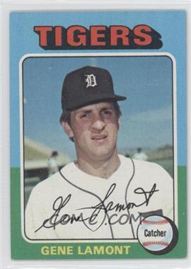 1975 Topps - [Base] #593 - Gene Lamont