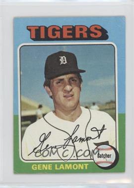 1975 Topps - [Base] #593 - Gene Lamont