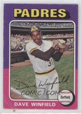 1975 Topps - [Base] #61 - Dave Winfield [Good to VG‑EX]