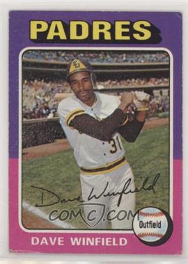 1975 Topps - [Base] #61 - Dave Winfield [Good to VG‑EX]