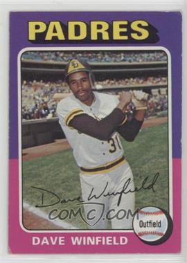 1975 Topps - [Base] #61 - Dave Winfield [Good to VG‑EX]