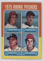 1975 Rookie Pitchers - Jack Kucek, Dyar Miller, Vern Ruhle, Paul Siebert [Good&…