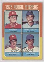 1975 Rookie Pitchers - Tom Underwood, Hank Webb, Pat Darcy, Dennis Leonard [Goo…