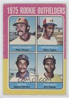 1975 Rookie Outfielders - Dave Augustine, Pepe Mangual, Jim Rice, John Scott [G…