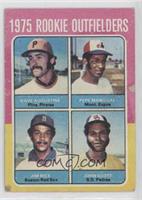 1975 Rookie Outfielders - Dave Augustine, Pepe Mangual, Jim Rice, John Scott [P…