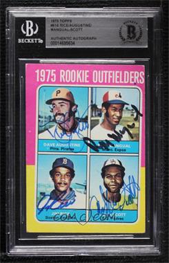 1975 Topps - [Base] #616 - 1975 Rookie Outfielders - Dave Augustine, Pepe Mangual, Jim Rice, John Scott [BAS BGS Authentic]