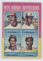 1975 Rookie Outfielders - Dave Augustine, Pepe Mangual, Jim Rice, John Scott