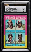 1975 Rookie Outfielders - Dave Augustine, Pepe Mangual, Jim Rice, John Scott [C…