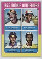 1975 Rookie Outfielders - Dave Augustine, Pepe Mangual, Jim Rice, John Scott