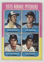 1975 Rookie Pitchers - Jamie Easterly, Tom Johnson, Scott McGregor, Rick Rhoden…