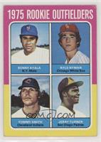 1975 Rookie Outfielders - Benny Ayala, Nyls Nyman, Tommy Smith, Jerry Turner [G…