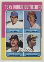 1975 Rookie Outfielders - Benny Ayala, Nyls Nyman, Tommy Smith, Jerry Turner [P…