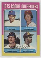 1975 Rookie Outfielders - Benny Ayala, Nyls Nyman, Tommy Smith, Jerry Turner