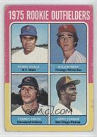 1975 Rookie Outfielders - Benny Ayala, Nyls Nyman, Tommy Smith, Jerry Turner [G…