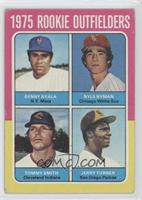 1975 Rookie Outfielders - Benny Ayala, Nyls Nyman, Tommy Smith, Jerry Turner [G…