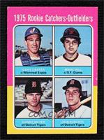 1975 Rookie Catchers-Outfielders - Gary Carter, Marc Hill, Dan Meyer, Leon Robe…